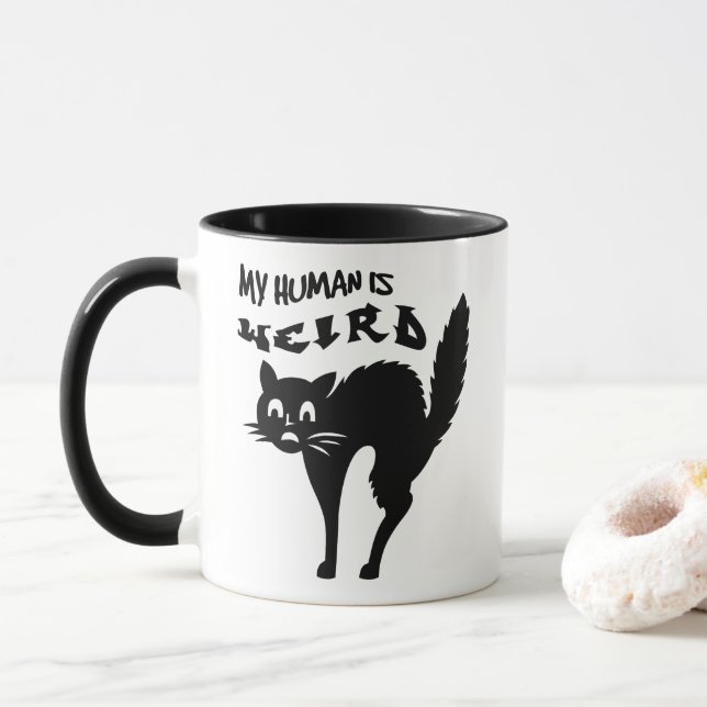 Mug Chat nu (Avec donut)