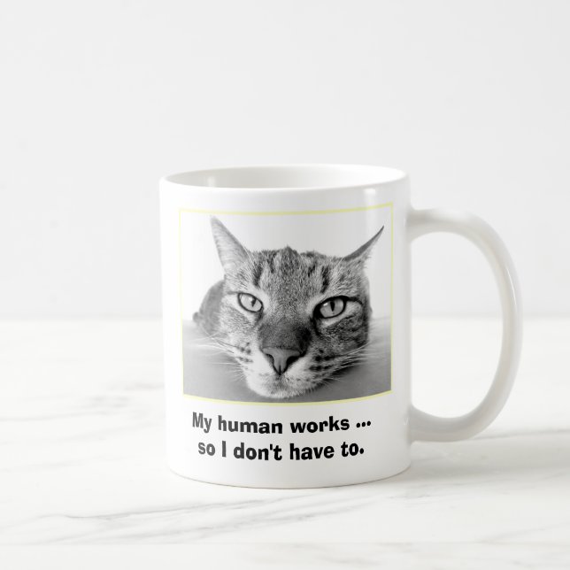 Mug Chat paresseux (Droite)