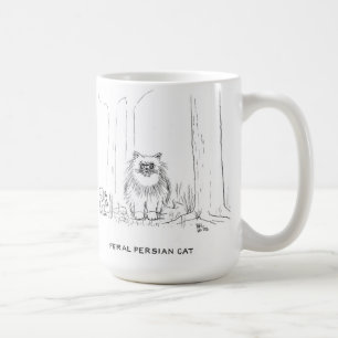 Mug Chat persan sauvage