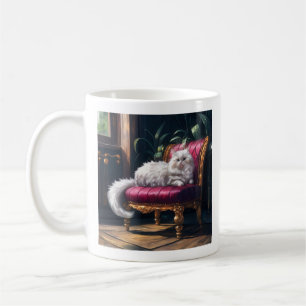 Mug Chat perse blanc