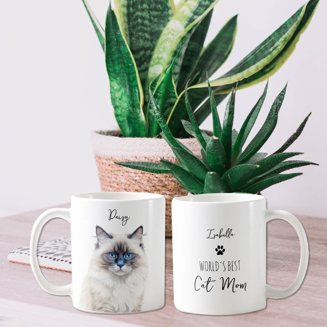Mug Chat poupée en cercueil sur mesure Meilleur maman  (Créateur téléchargé)