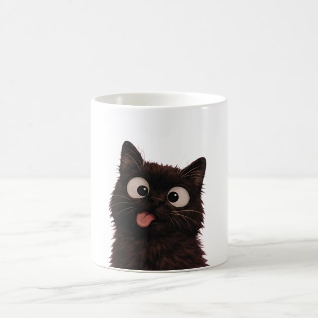 Mug Chat rebelle. (Centre)