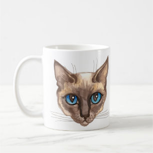 Mug Chat siamois personnalisé
