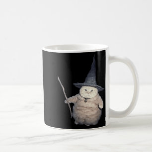 Mug Chat sorcier drôle mignon Kitten chat mème effraya