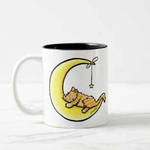 Mug Chat Tigré Amour Lunaire