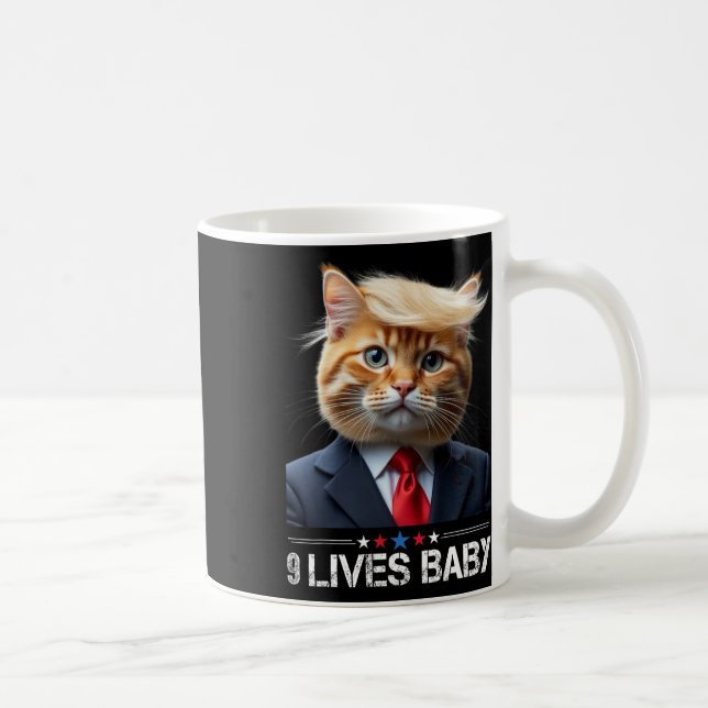 Mug Chat Trump 9 Vit Bébé Drôle Vote Pour Trump Chats  (Droite)