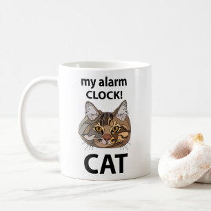 Mug Chat Visage Mon Réveil Tabby Cat