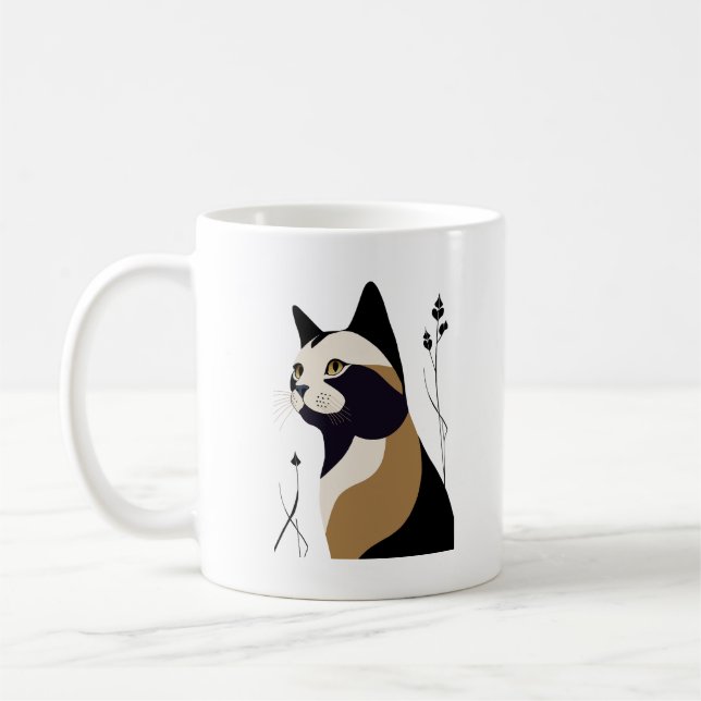 Mug Chat Whimsical (Gauche)