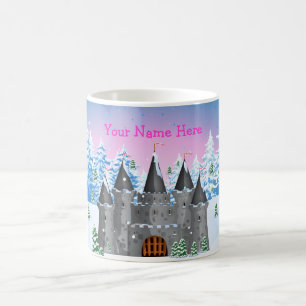 Mug château à queue de fée Hiver