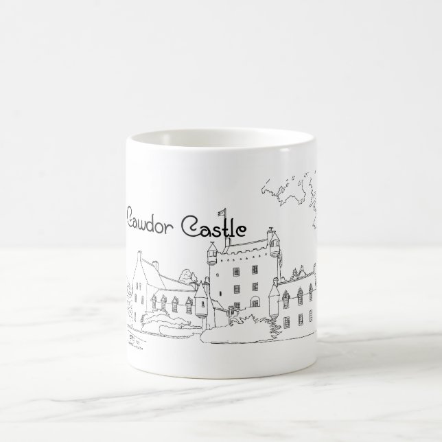 Mug Château de Cawdor, Écosse (Centre)