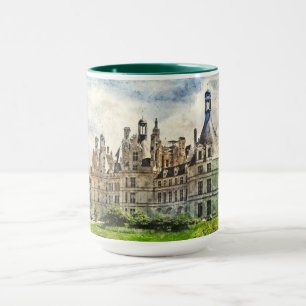 Mug Château de Chambord, France.