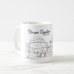 Mug Château de Drum, Aberdeenshire, Écosse 