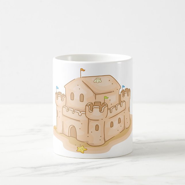 Mug Château de Sable (Créateur téléchargé)
