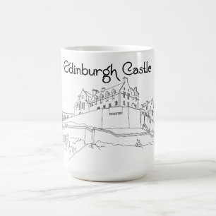 Mug Château d'Édimbourg, Écosse