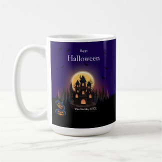 Mug Château d'Halloween