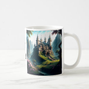Mug Château Flower Meadow - Rêver Le Long De Fairyland