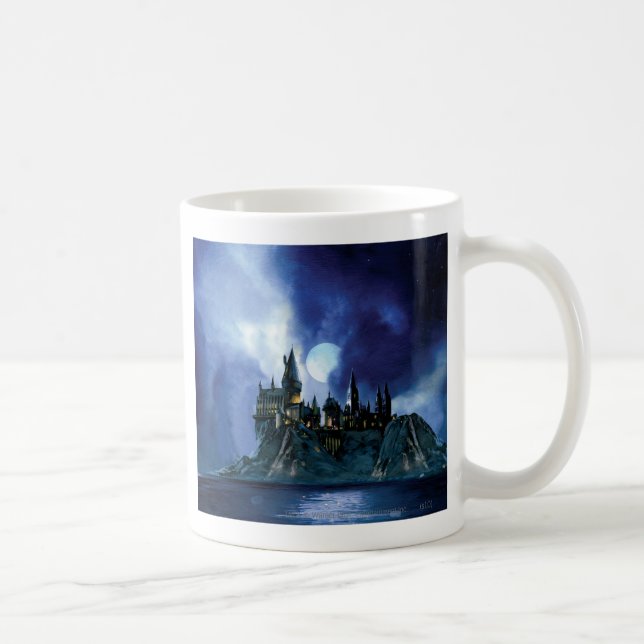 Mug Château Harry Potter | Hogwarts à la nuit (Droite)