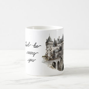 Mug Château Hibou Vous Verrons Bien