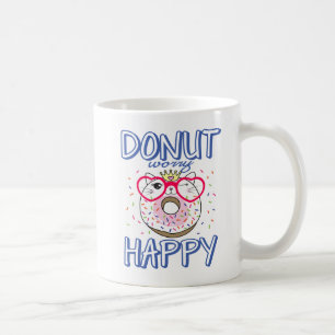 Mug Chaton Amoureux de Donuts Drôles Attitude Vie