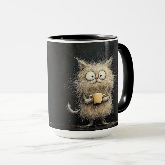 Mug Chaton Café Buzz (Devant droit)