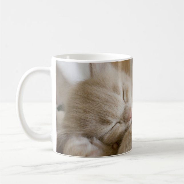 Mug Chaton de sommeil (Gauche)