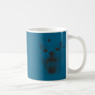 Mug Chaton drôle mignon minimal bizarre Pipi
