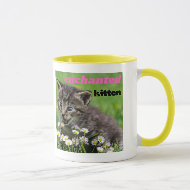 Mug chaton enchanté (Droite)