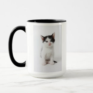 Mug Chaton repéré par noir