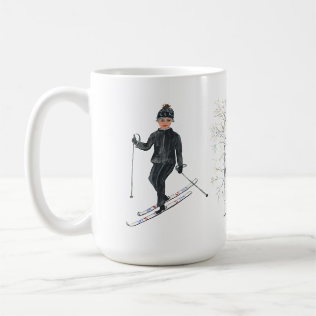 Mug chatouille à thème (Gauche)
