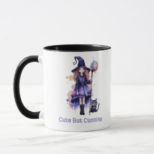 Mug Chatouille de chat Noir mignonne mais rusée Hallow