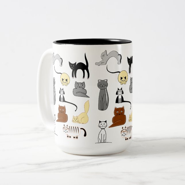 Mug chats (Devant gauche)