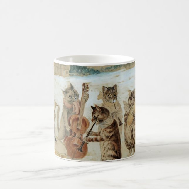 Mug Chats Carol Chant de Louis Wain (Centre)
