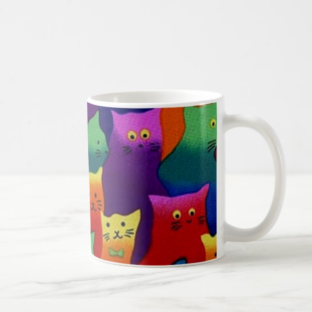 Mug Chats colorés (Droite)
