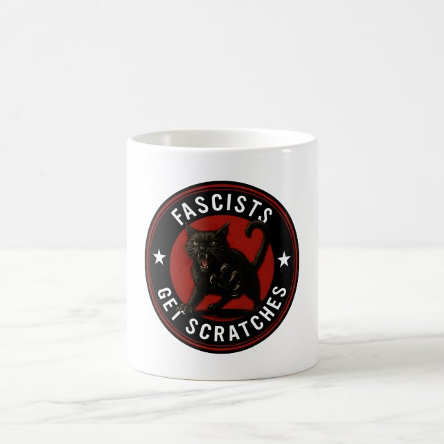 Mug Chats Contre les Fascistes (Centre)