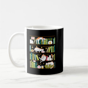 Mug Chats de bibliothèque - chats fantaisistes sur les