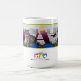 Mug Chats d'OAS sur la peinture murale de Merritt de