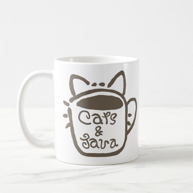 Mug Chats et Java Brown (Gauche)