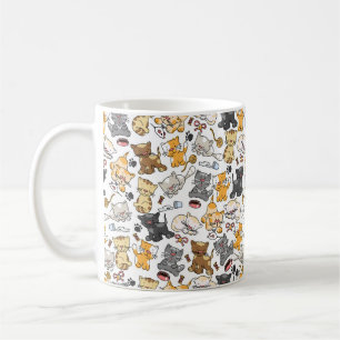 Mug Chats Kitty Joueurs
