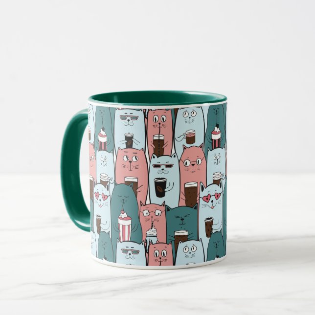 Mug Chats mignons (Devant gauche)