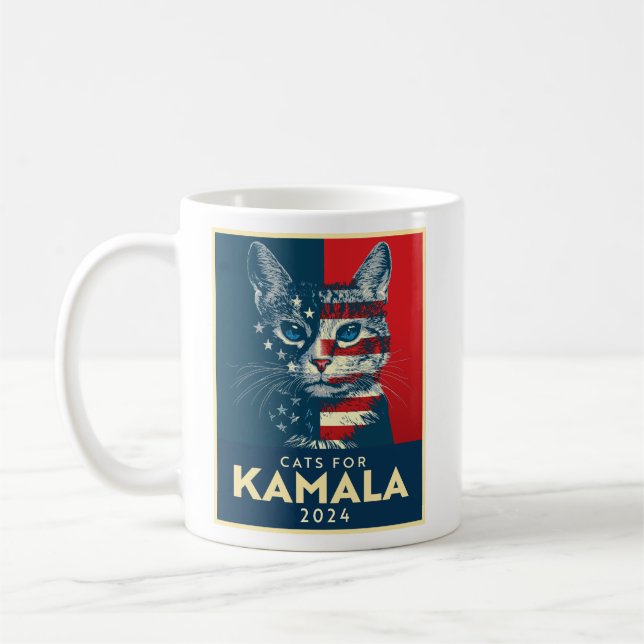 Mug Chats pour Kamala (Gauche)
