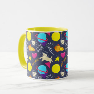 Mug Chats spatiaux mignons