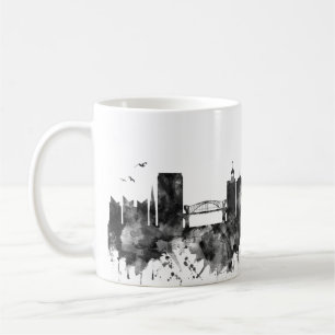 Mug Chattanooga Tennessee Skyline BW