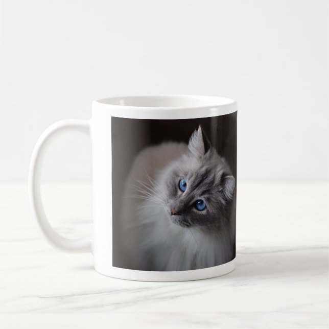 Mug Chatte de Ragdoll (Gauche)