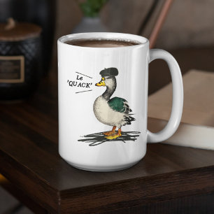 Mug Chaud canard, Drôle canard français