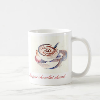 Mug Chaud de chocolat de Bonjour