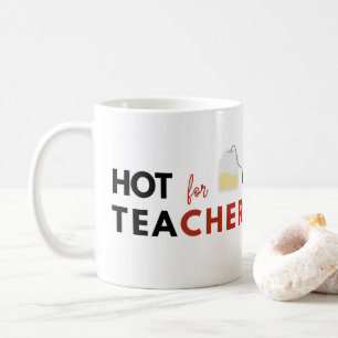 Mug Chaud pour un professeur Thé chaud Drôle