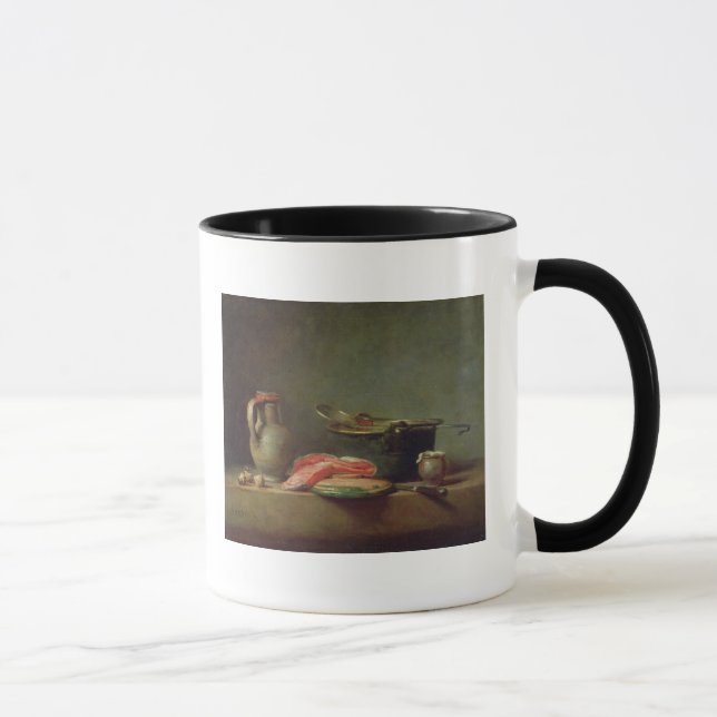 Mug Chaudron de cuivre avec un broc (Droite)