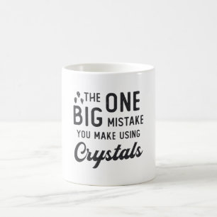 Mug Chauffage de cristal que vous faites à l'aide de c