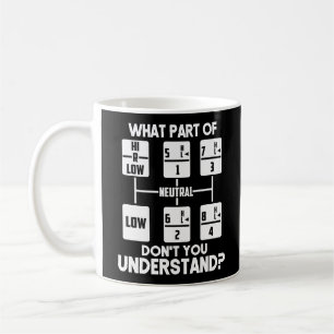 Mug Chauffeur de camion de camion Quelle partie de Don
