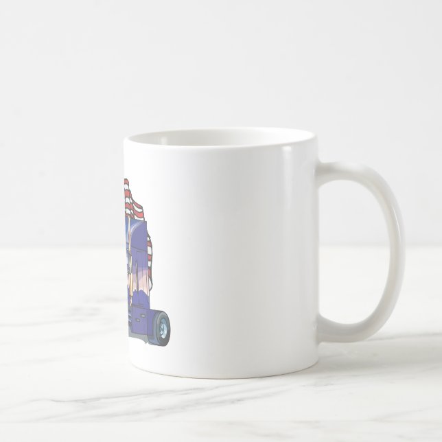 Mug Chauffeur de camion des Etats-Unis (Droite)